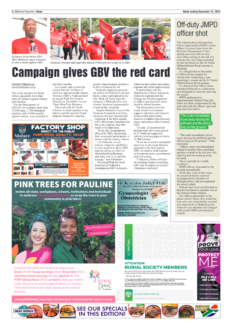 Midrand Reporter 15 December 2023 page 2