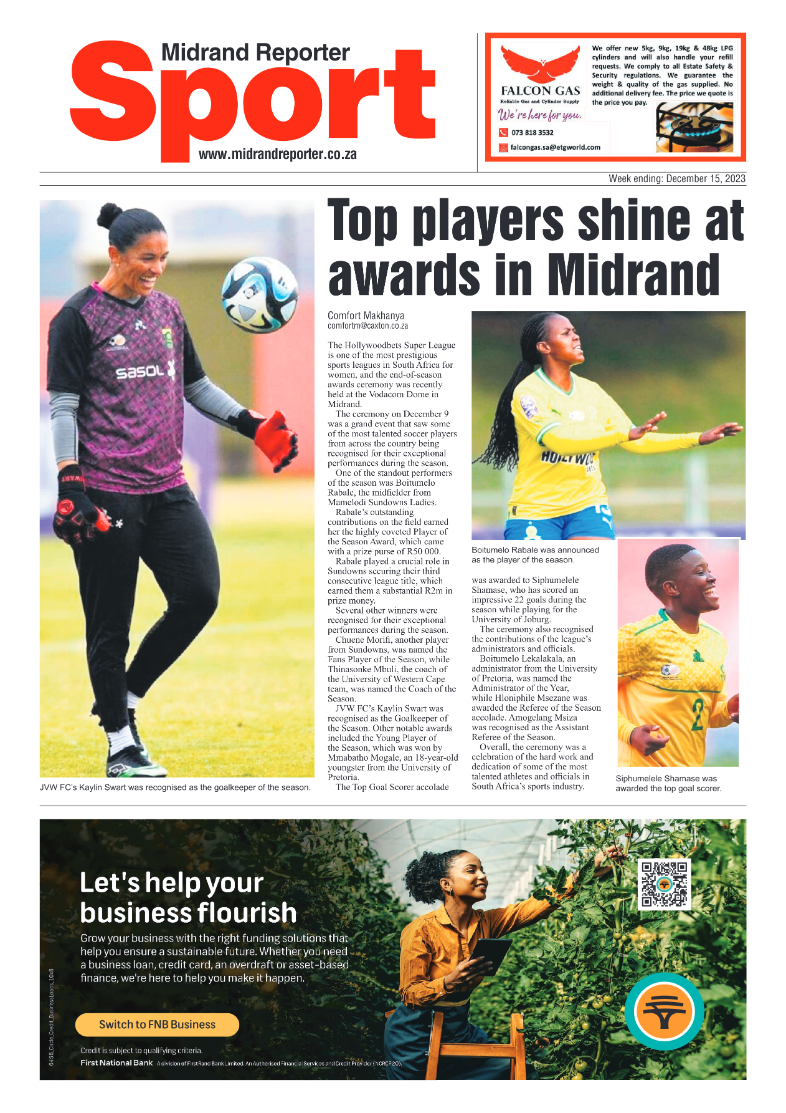 Midrand Reporter 15 December 2023 page 8