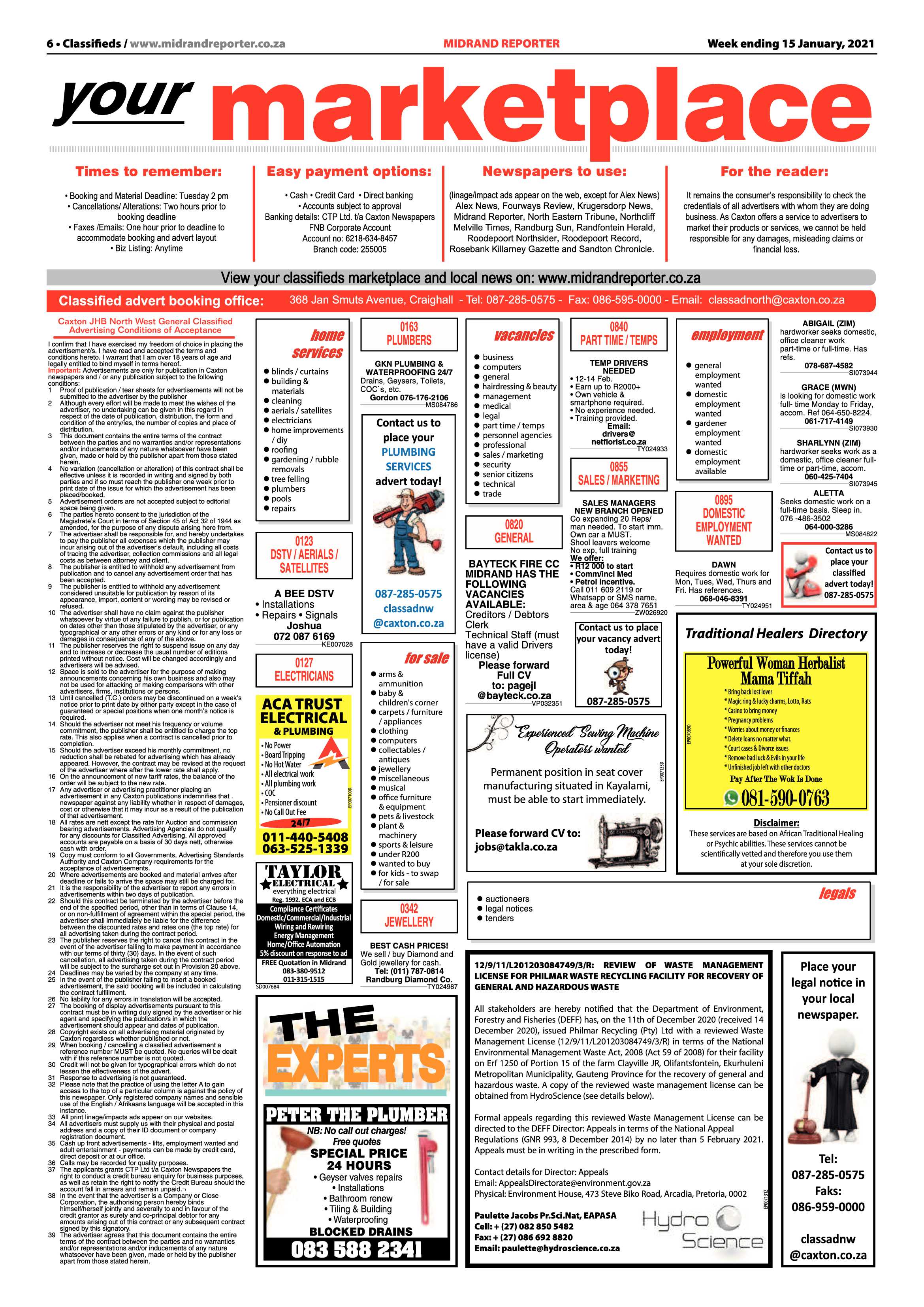 Midrand Reporter 15 January 2020 page 6