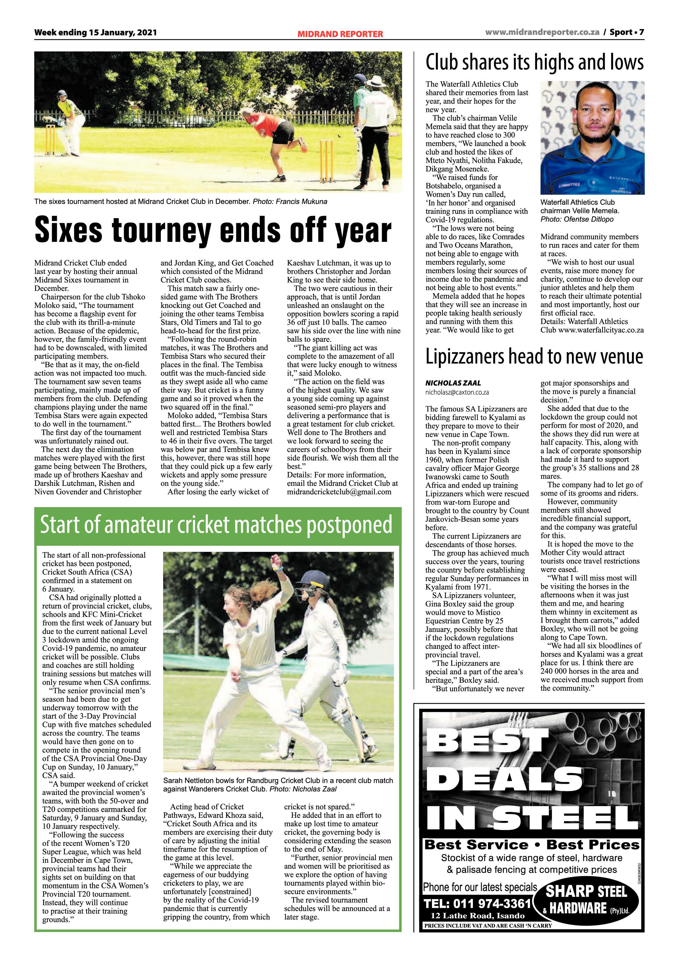 Midrand Reporter 15 January 2020 page 8