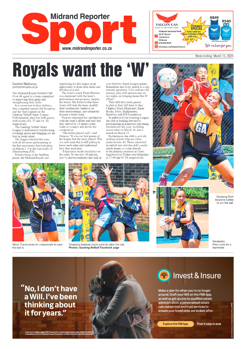 Midrand Reporter 15 March 2024 page 12