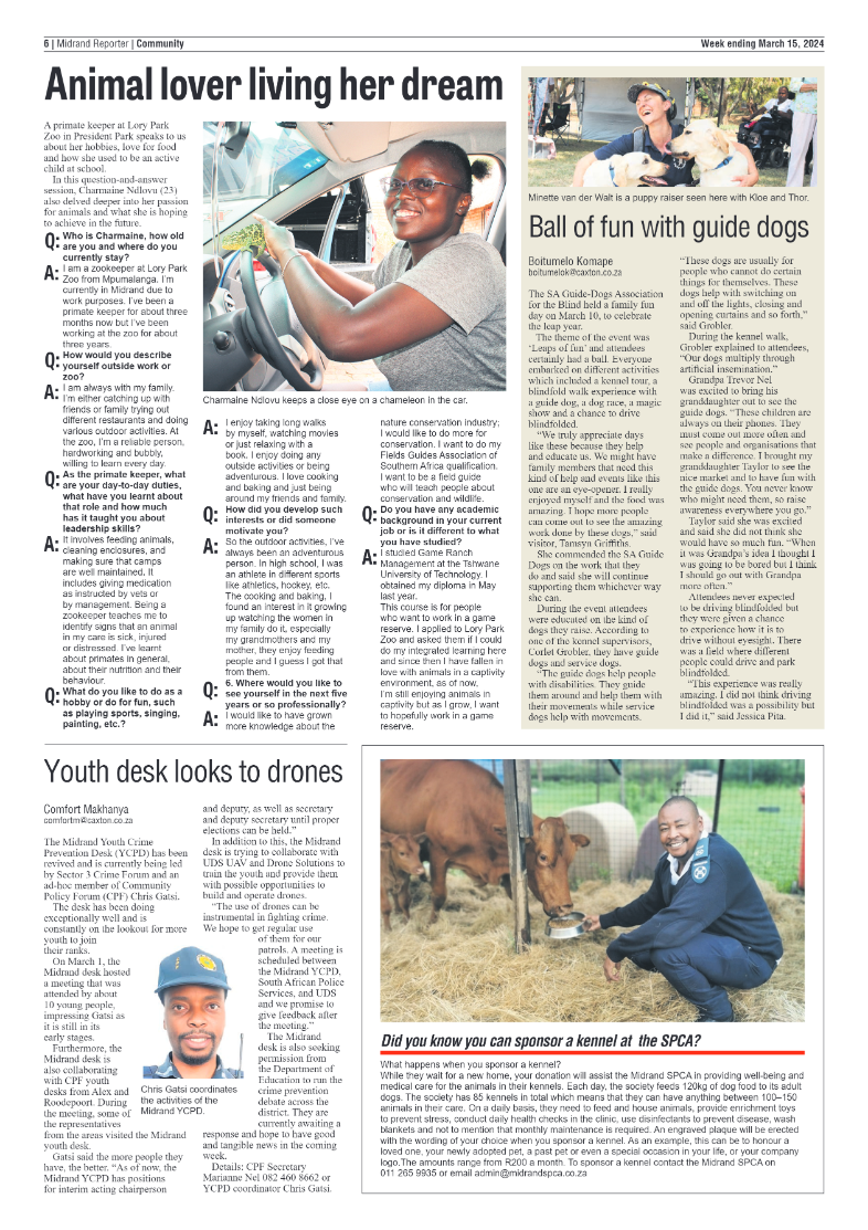 Midrand Reporter 15 March 2024 page 6