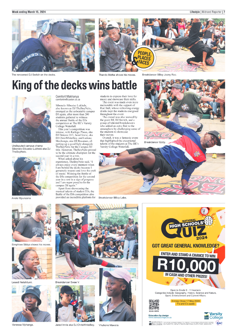 Midrand Reporter 15 March 2024 page 7