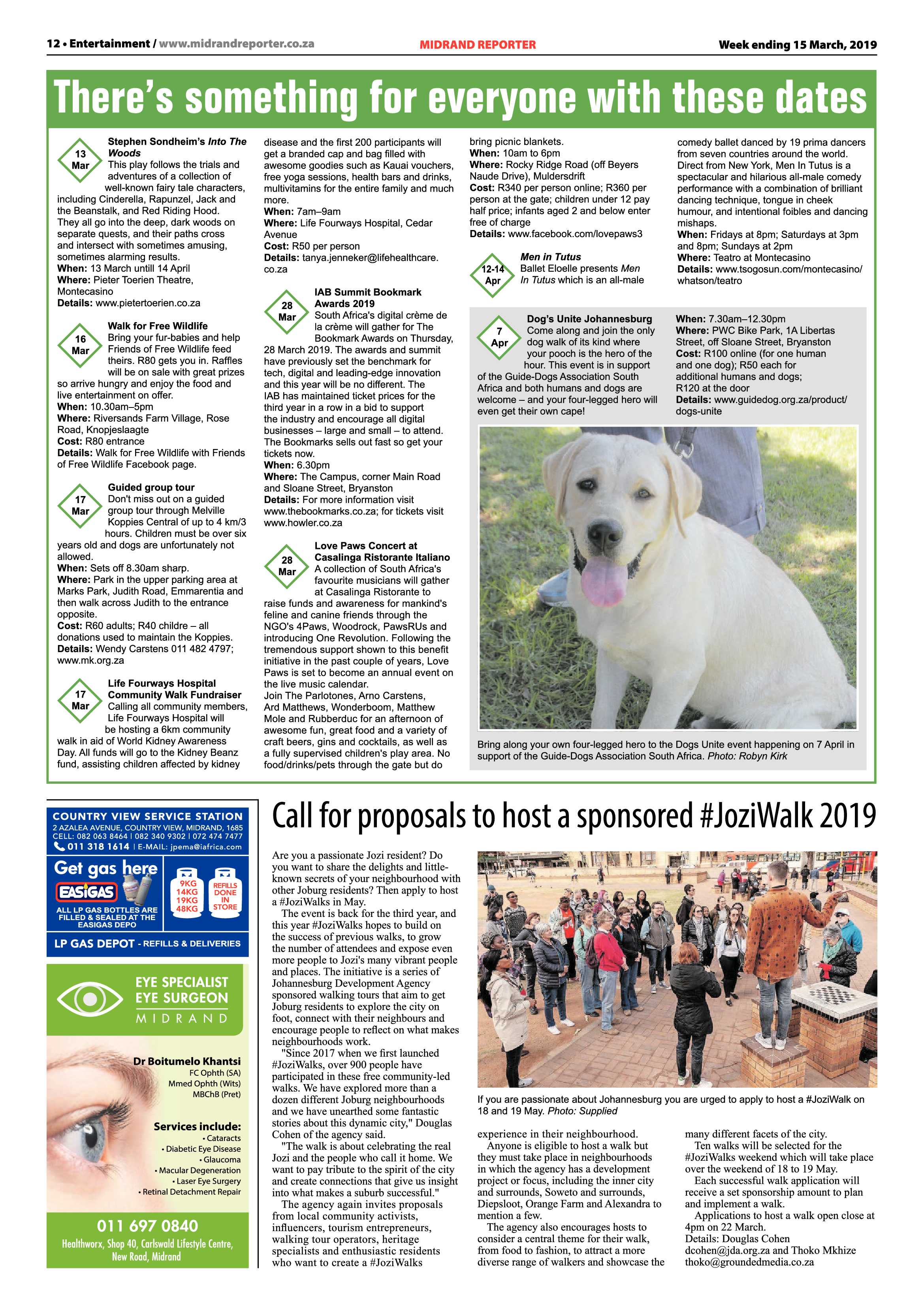 Midrand Reporter 15 March, 2019 page 12