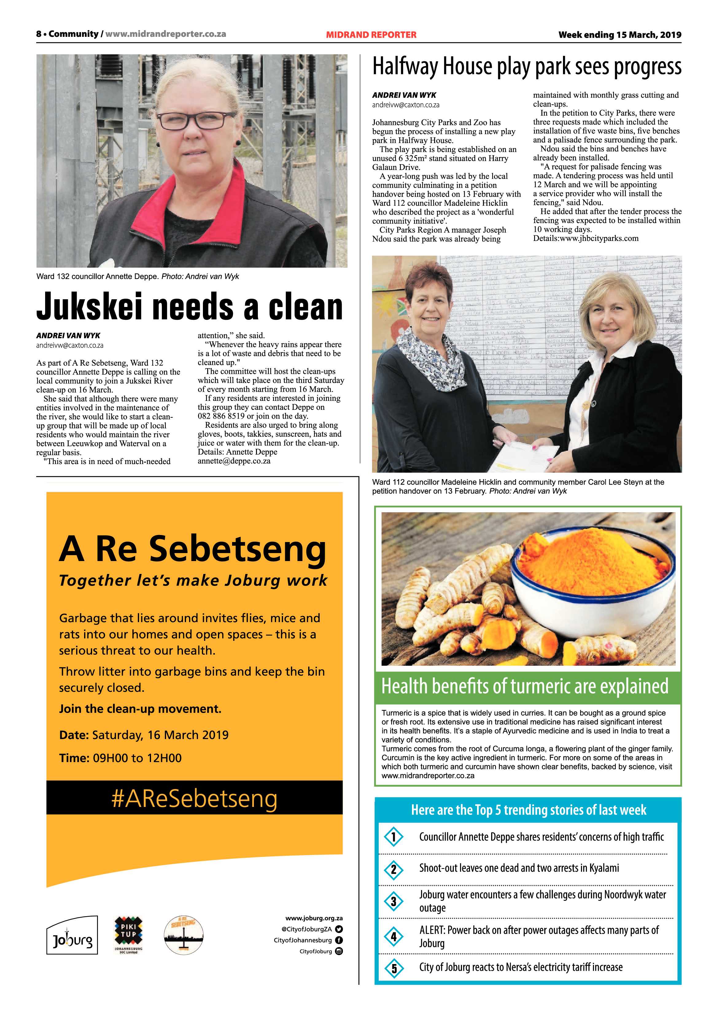 Midrand Reporter 15 March, 2019 page 8