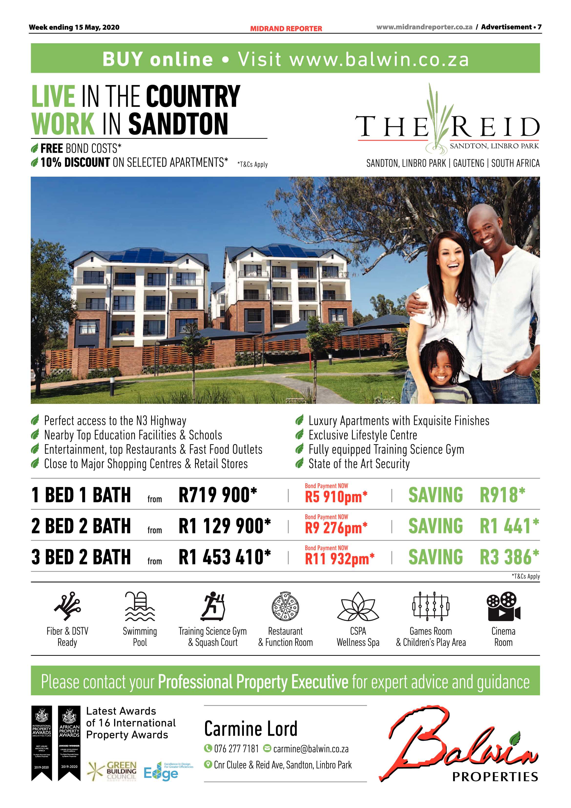 Midrand Reporter 15 May 2020 page 7