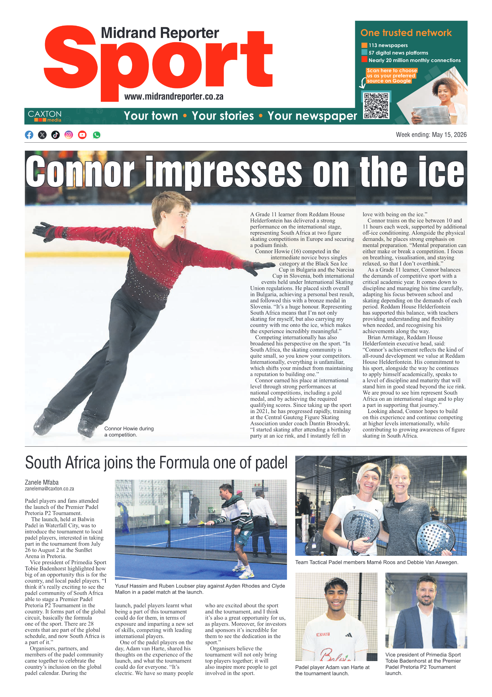 Midrand Reporter 15 May 2026 page 12