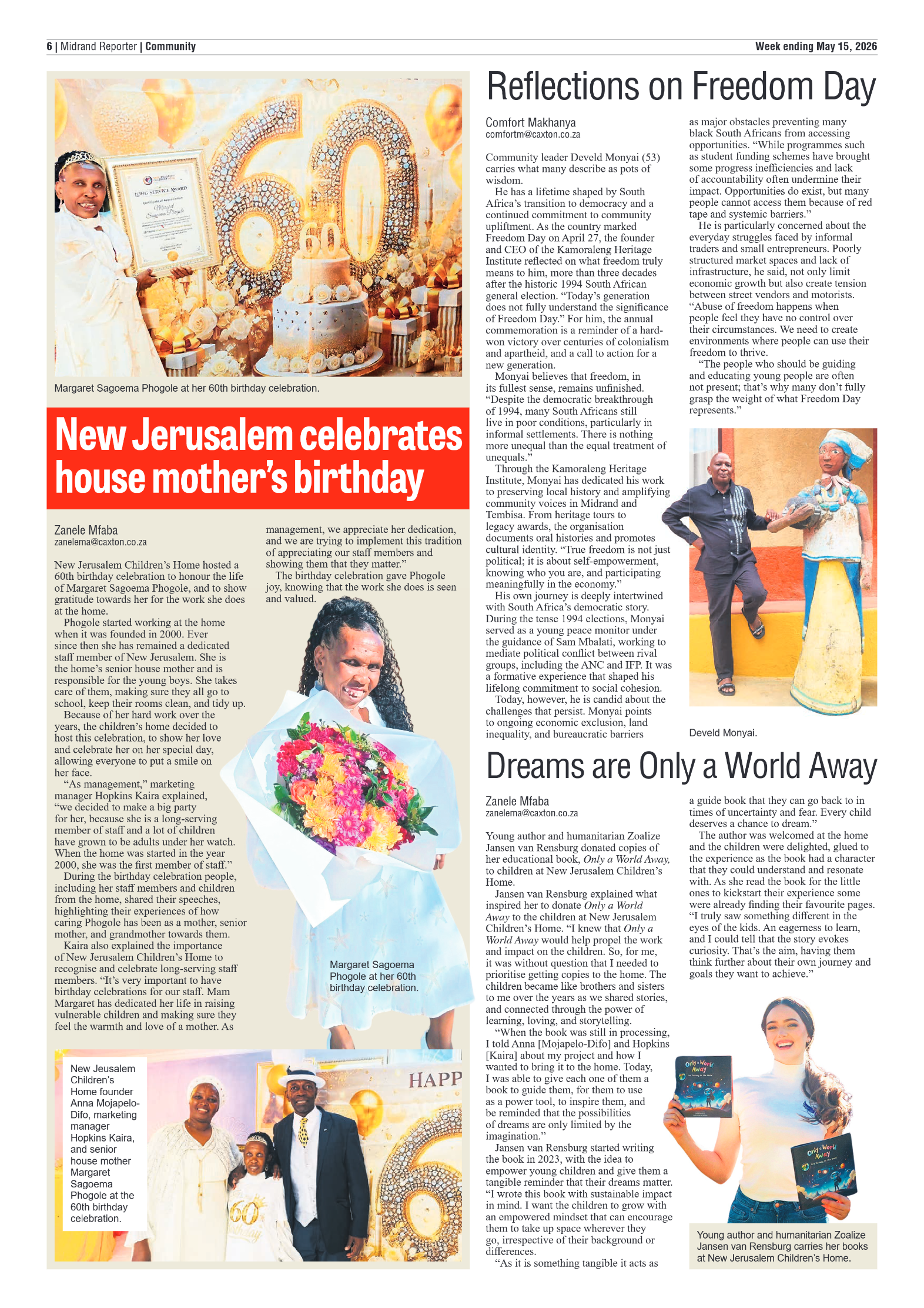 Midrand Reporter 15 May 2026 page 8