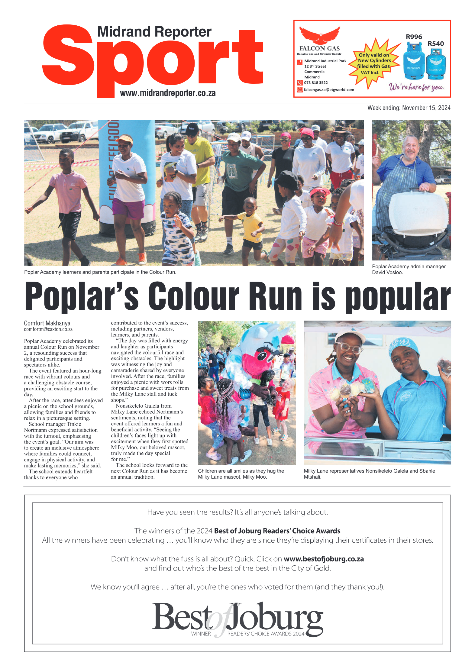 Midrand Reporter 15 November 2024 page 12