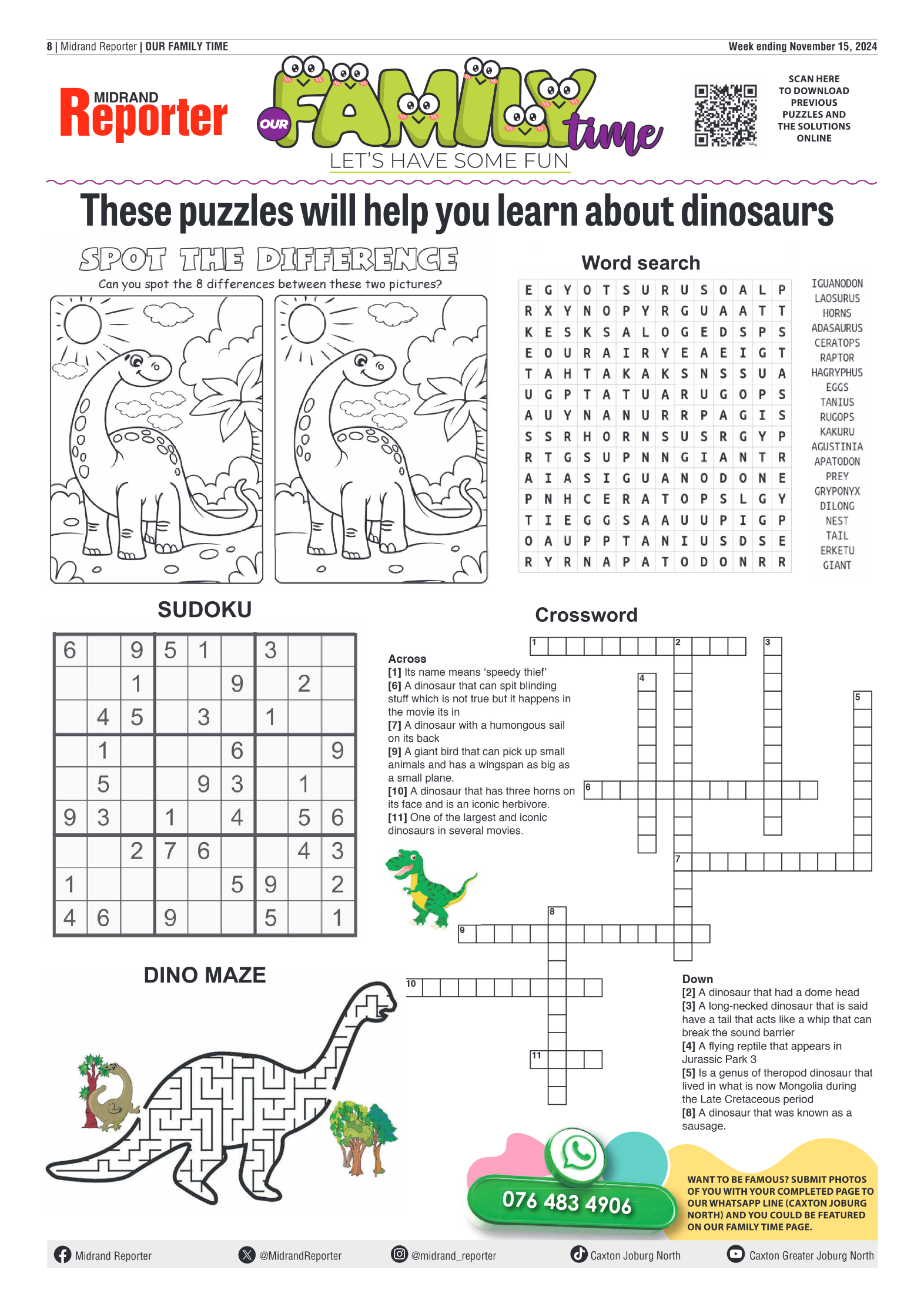 Midrand Reporter 15 November 2024 page 8