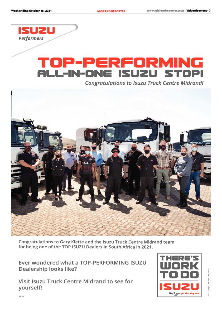 Midrand Reporter 15 October 2021 page 7