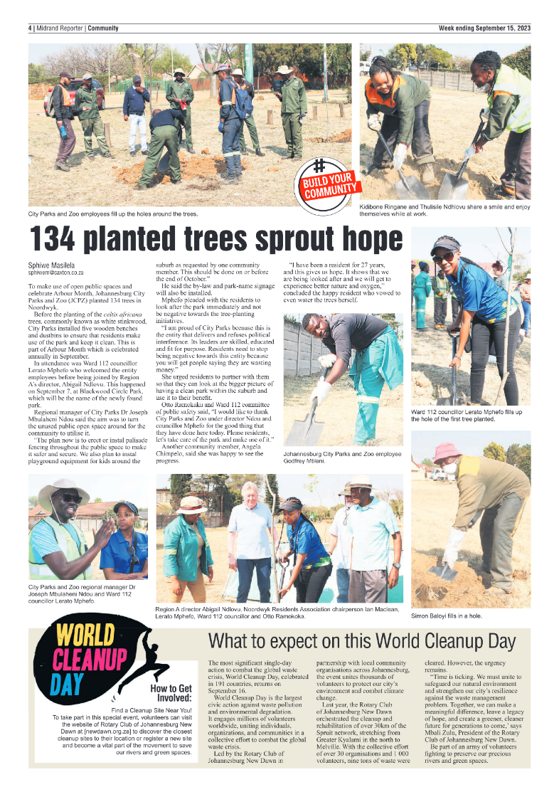 Midrand Reporter 15 September 2023 page 4