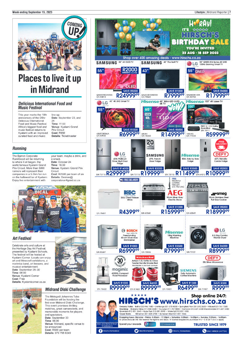 Midrand Reporter 15 September 2023 page 7