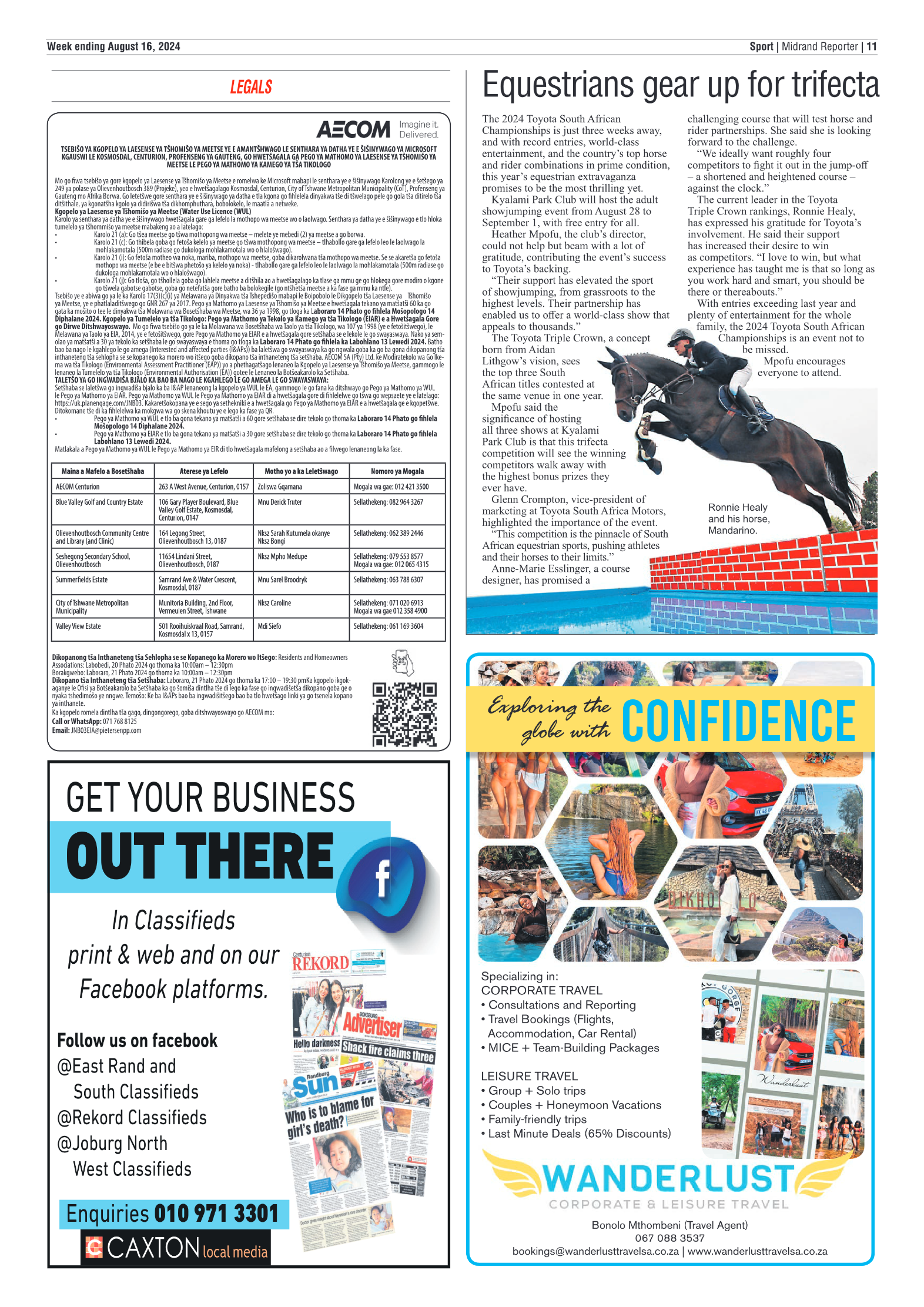 Midrand Reporter 16 August 2024 page 11