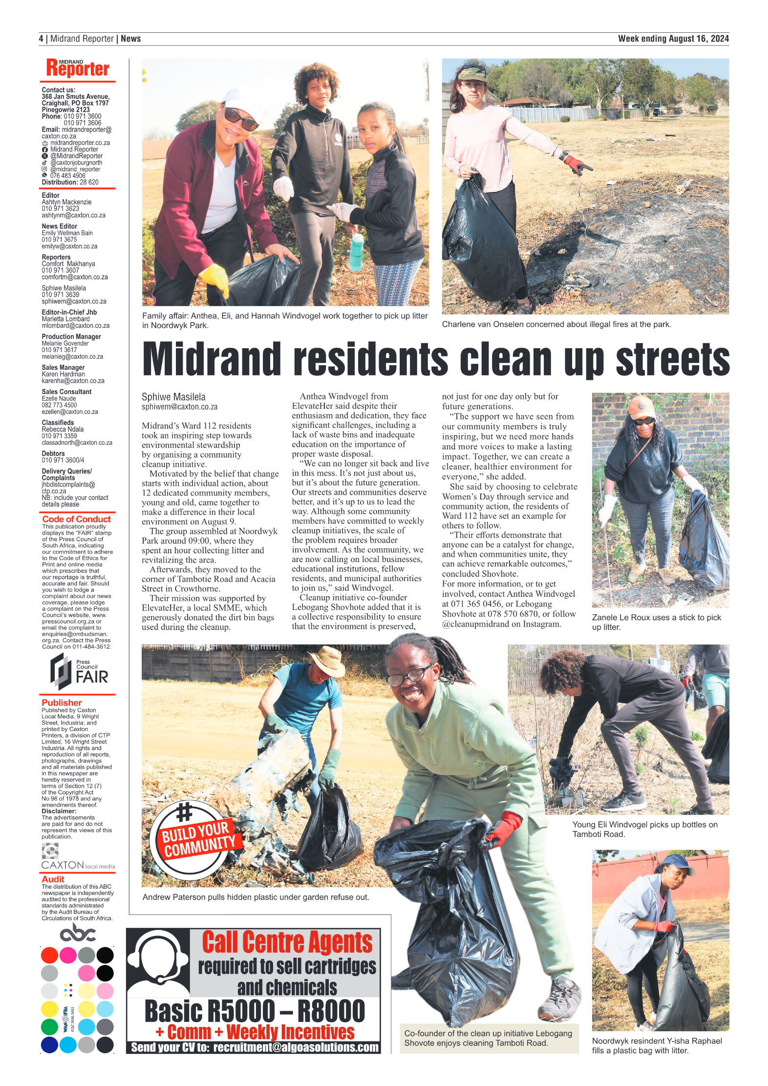 Midrand Reporter 16 August 2024 page 4