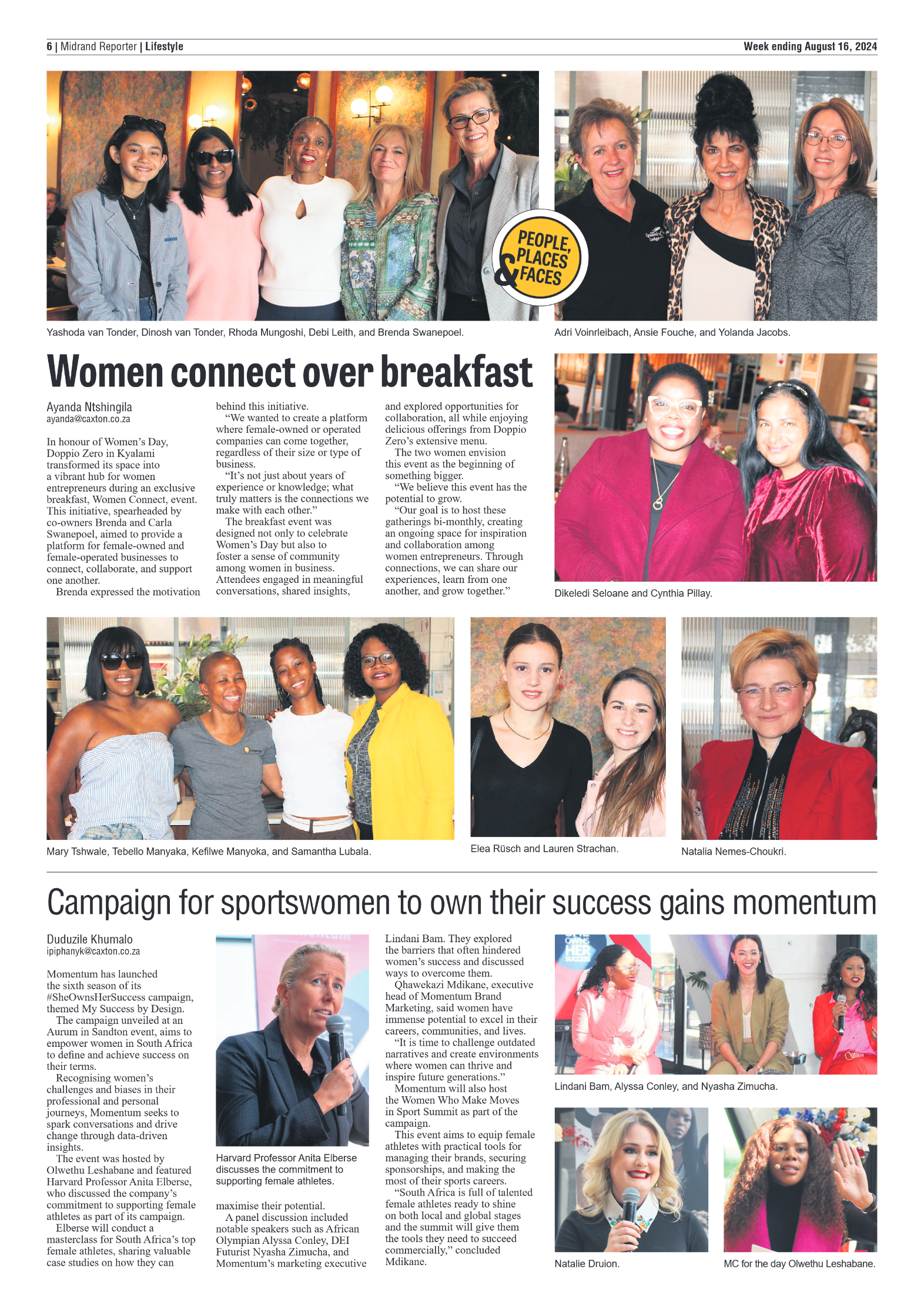 Midrand Reporter 16 August 2024 page 6