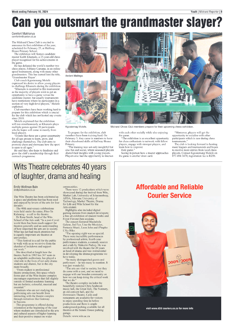 Midrand Reporter 16 February 2024 page 9