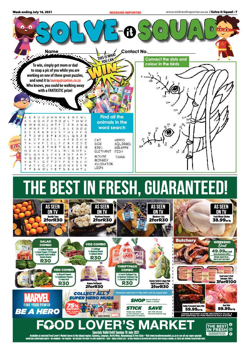 Midrand Reporter 16 July 2021 page 7