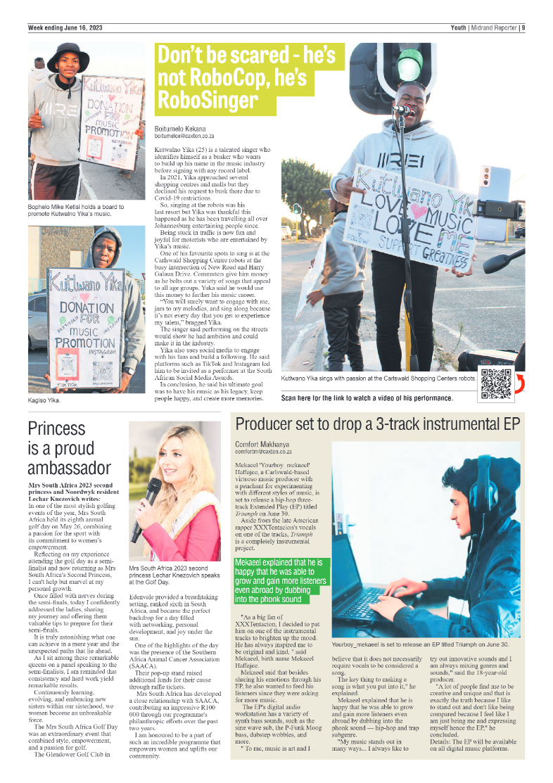 Midrand Reporter 16 June 2023 page 9