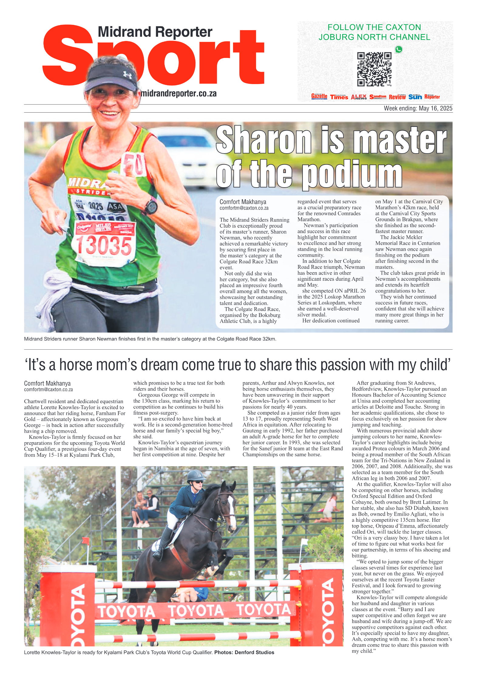 Midrand Reporter 16 May 2025 page 10