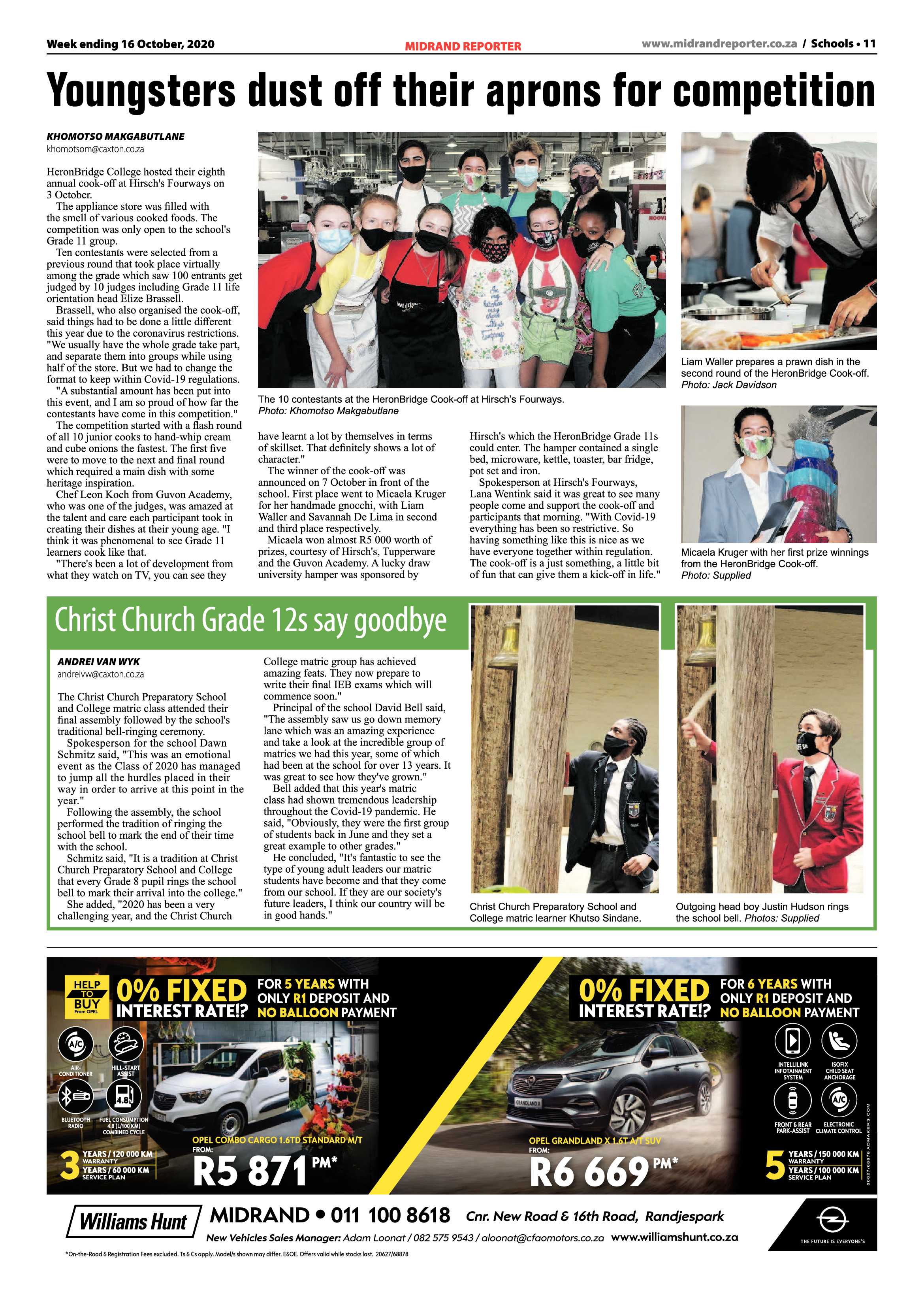 Midrand Reporter 16 October 2020 page 11