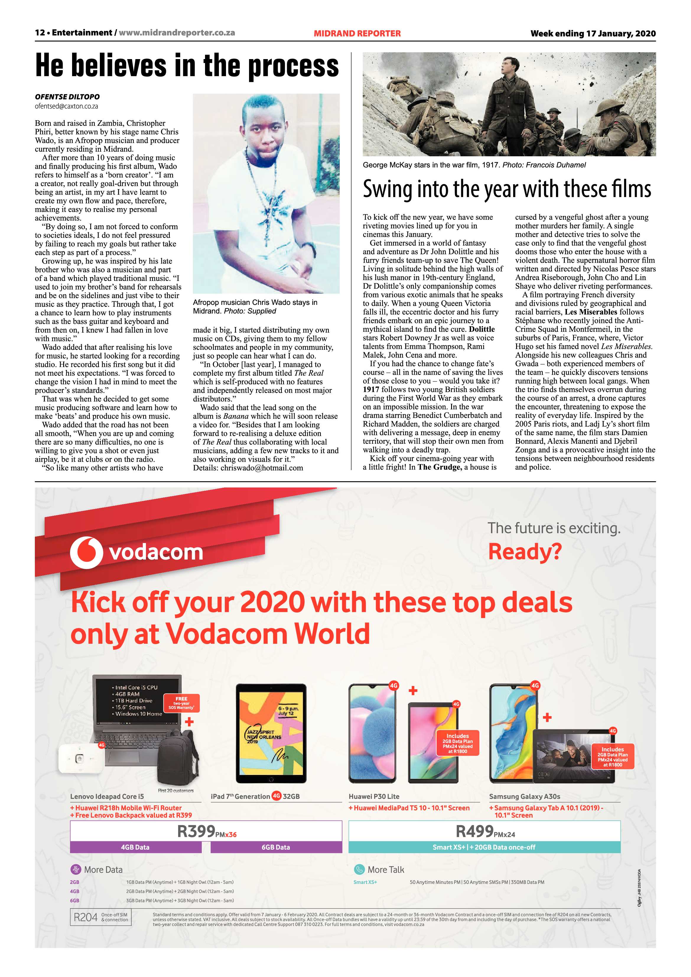 Midrand Reporter 17 January 2020 page 12
