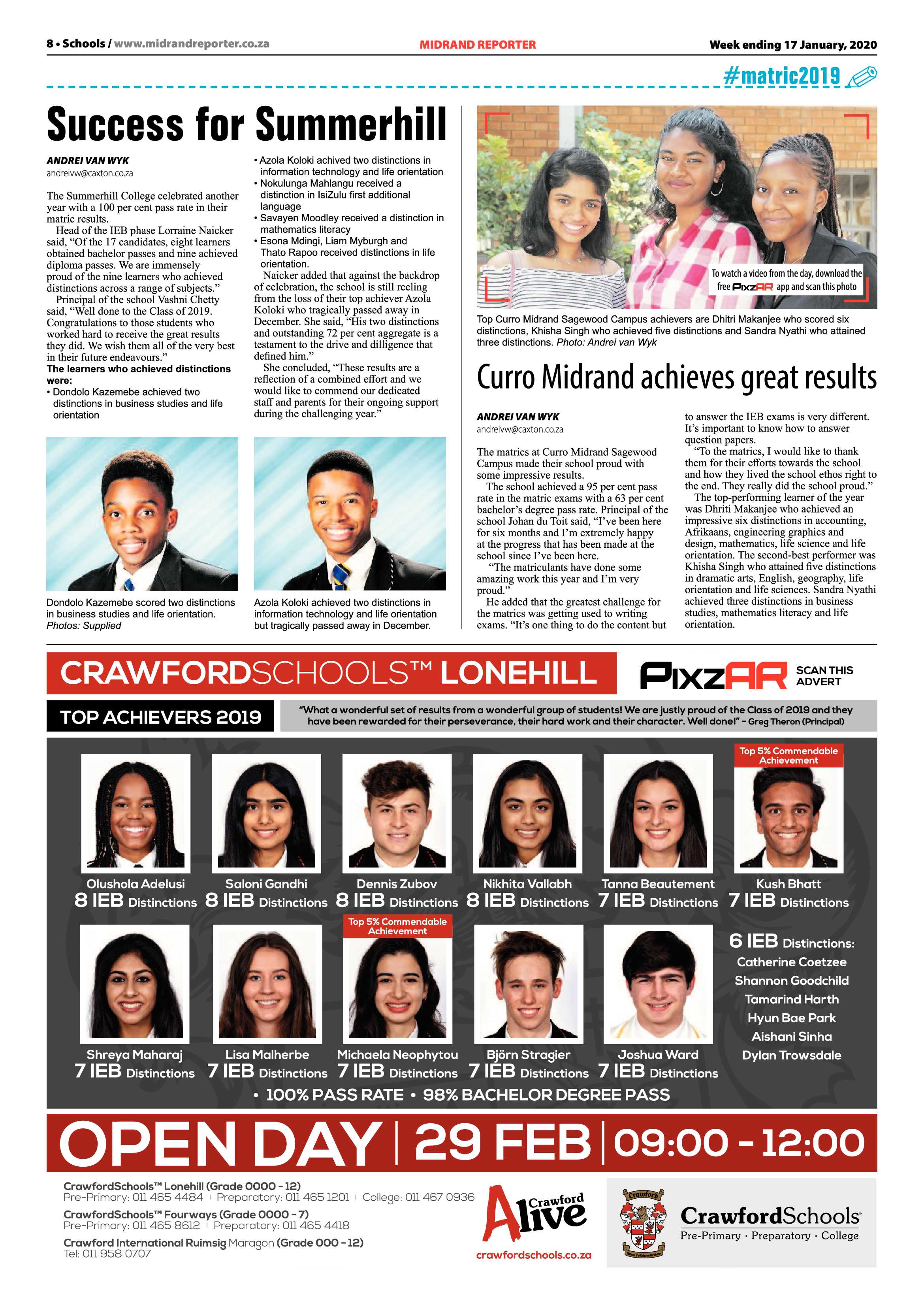 Midrand Reporter 17 January 2020 page 8