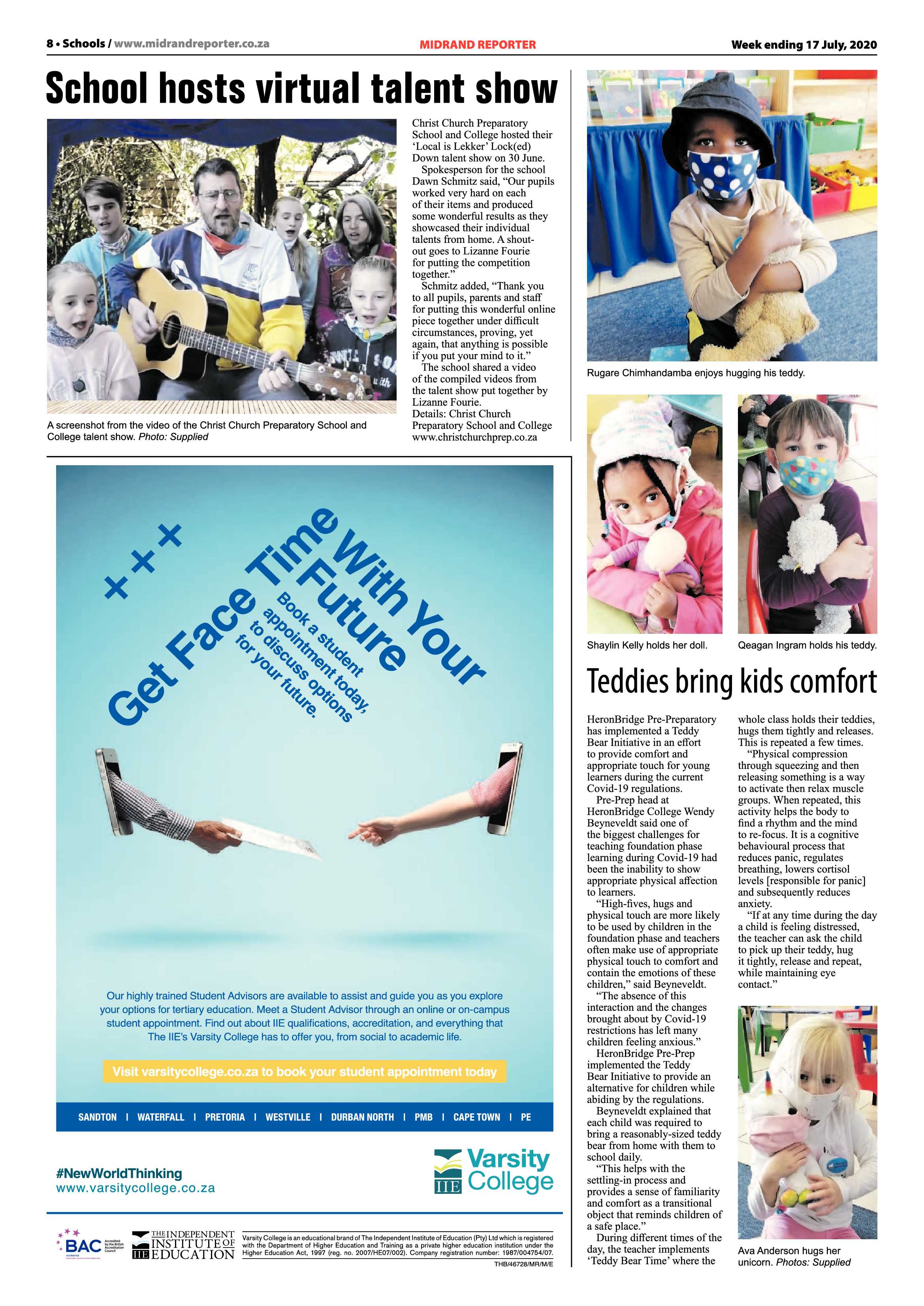 Midrand Reporter 17 July 2020 page 8
