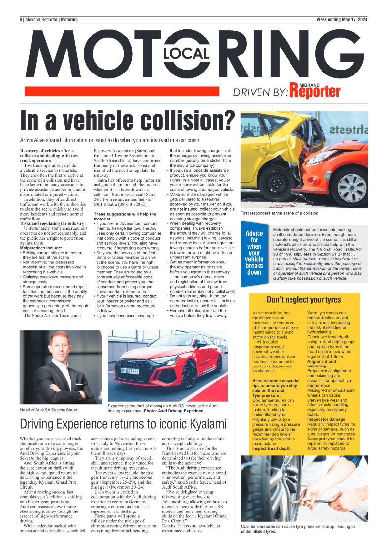 Midrand Reporter 17 May 2024 page 8