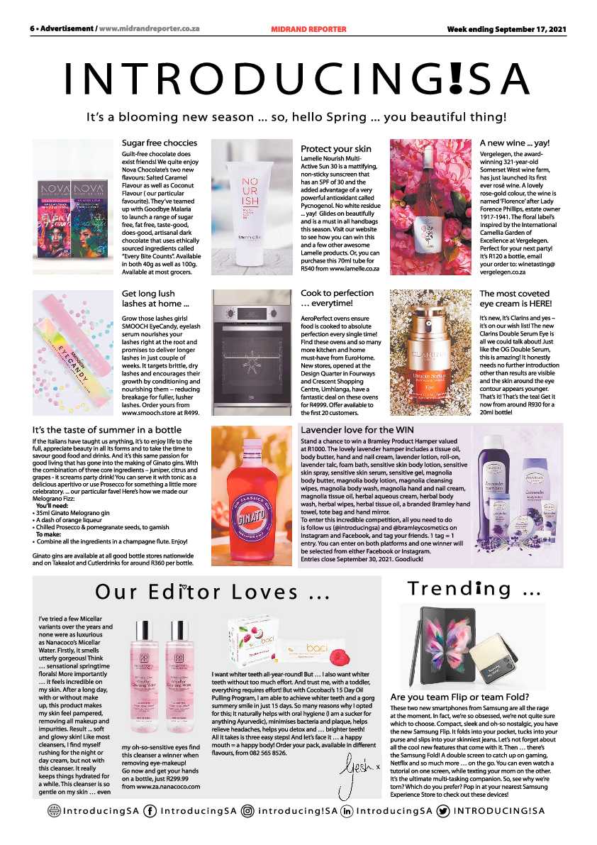 Midrand Reporter 17 September 2021 page 6