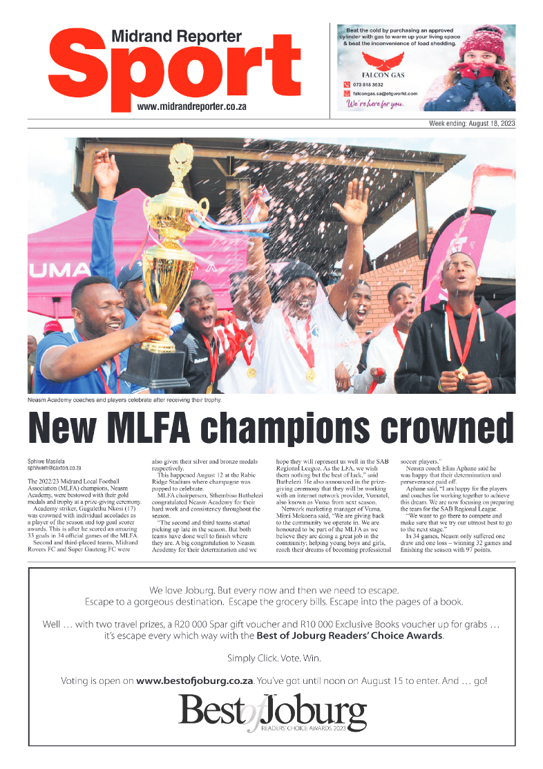 Midrand Reporter 18 August 2023 page 12