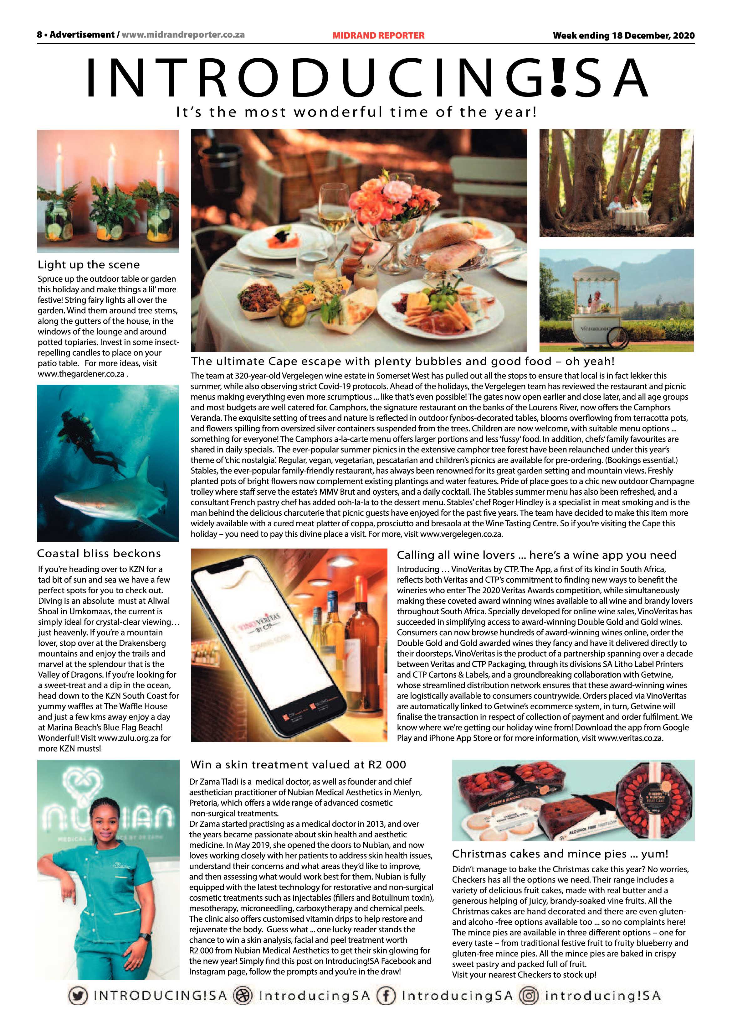 Midrand Reporter 18 December 2020 page 8