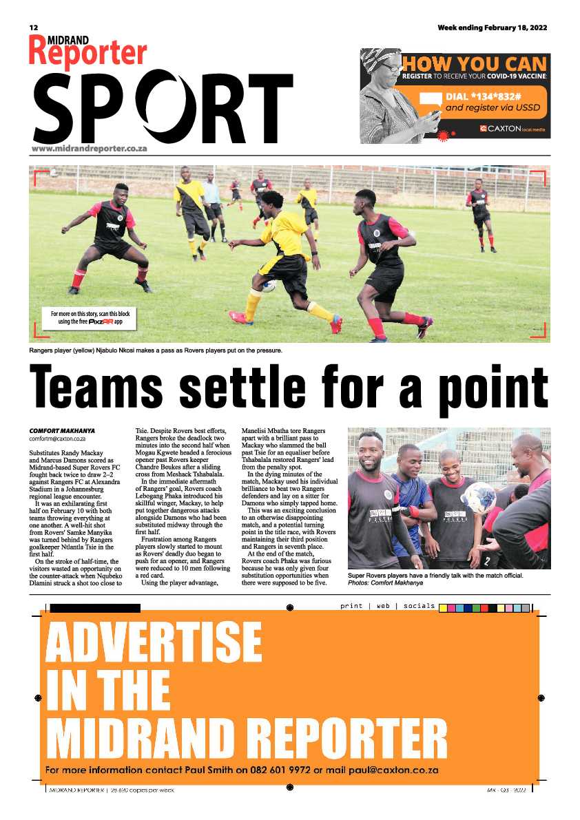 Midrand Reporter 18 February 2022 page 12