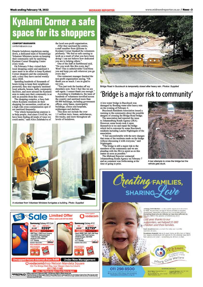Midrand Reporter 18 February 2022 page 3
