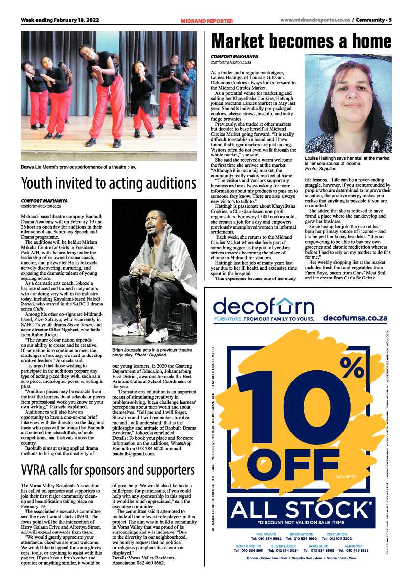 Midrand Reporter 18 February 2022 page 5