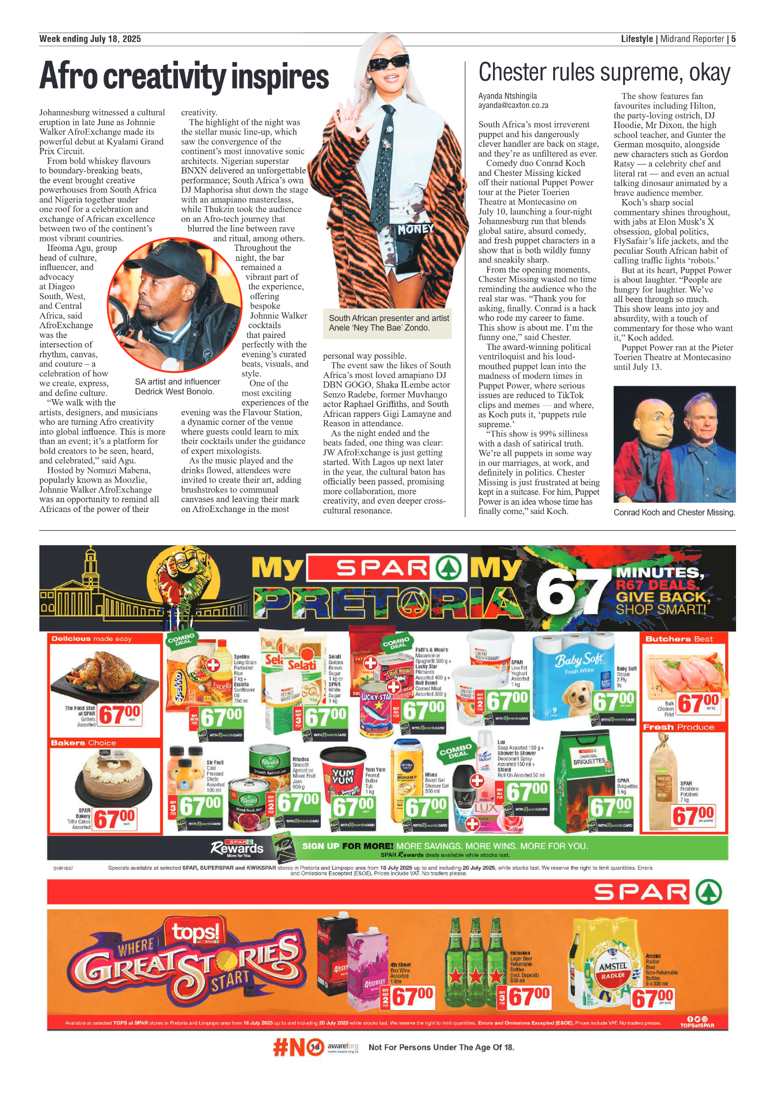 Midrand Reporter 18 July 2025 page 5