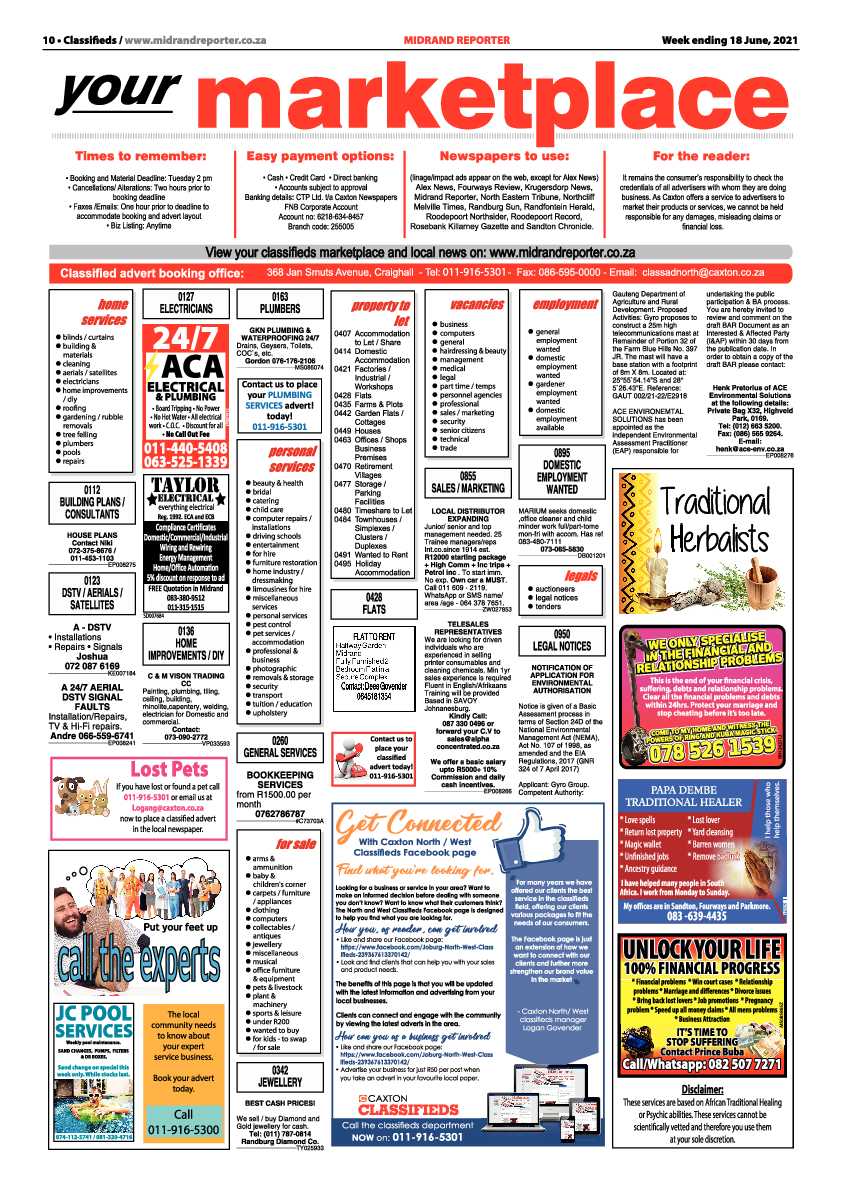 Midrand Reporter 18 June 2021 page 10