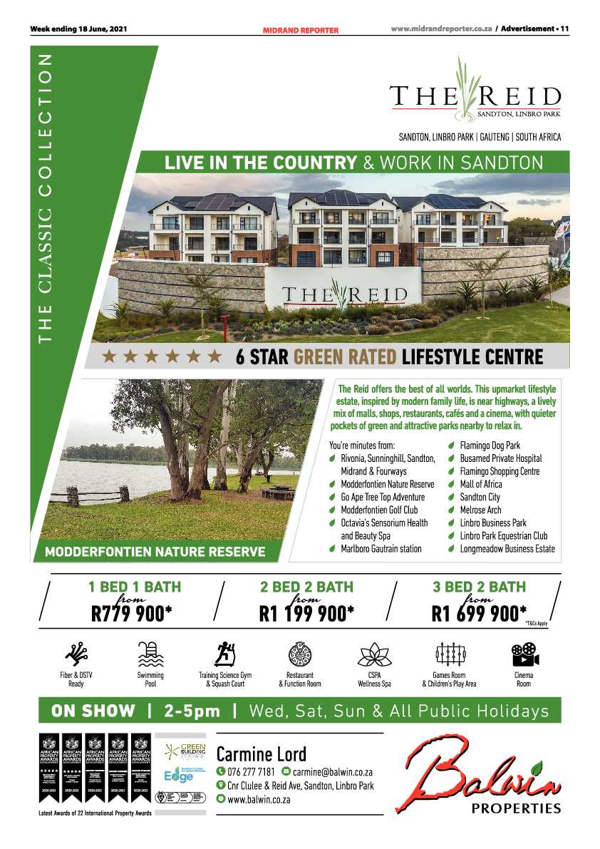 Midrand Reporter 18 June 2021 page 11