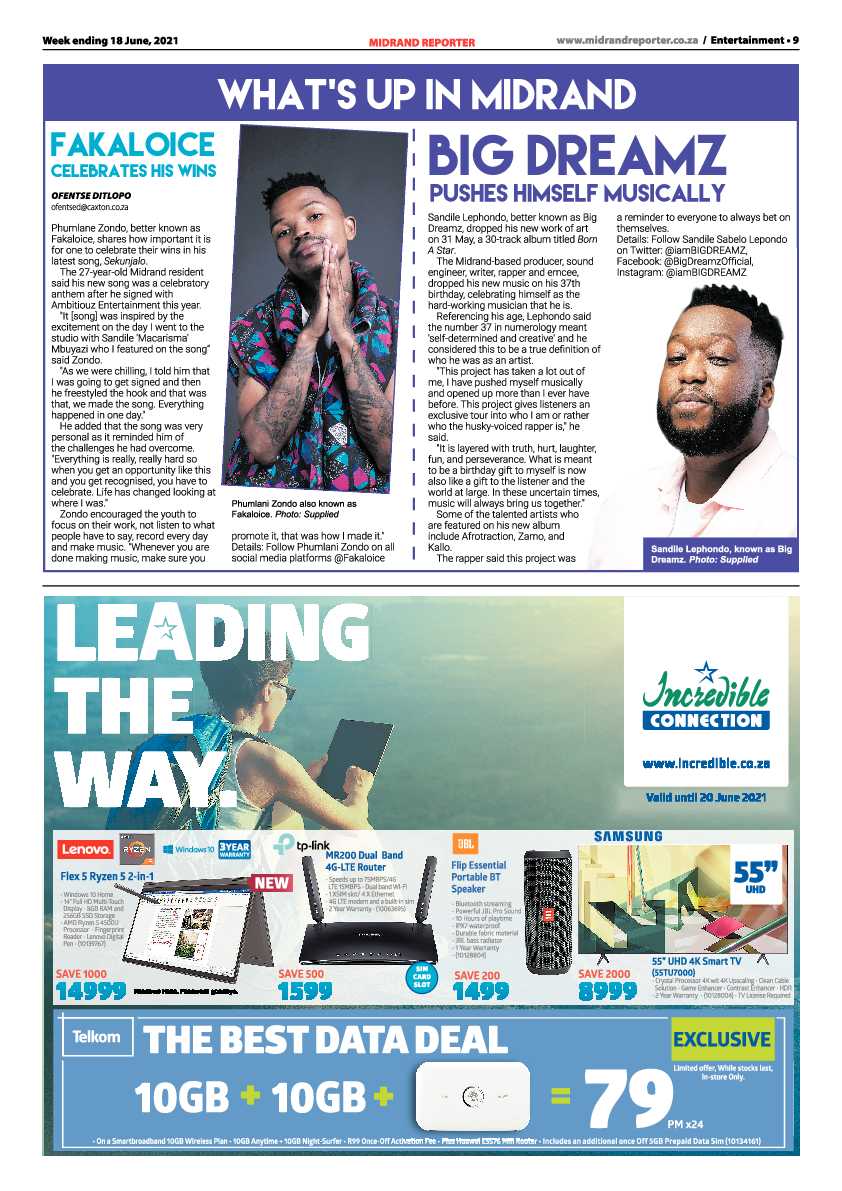 Midrand Reporter 18 June 2021 page 9