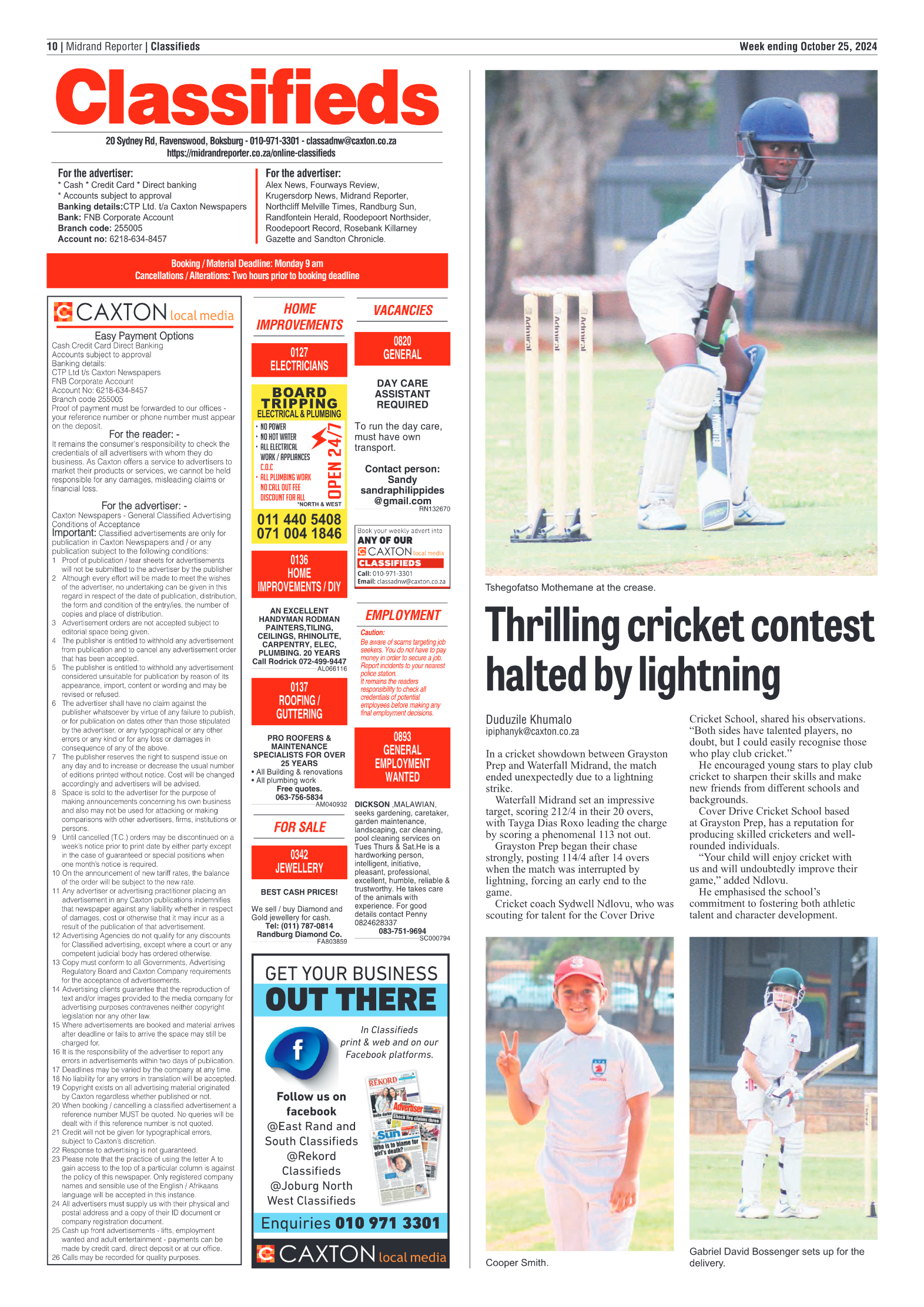 Midrand Reporter 25 October 2024 page 10