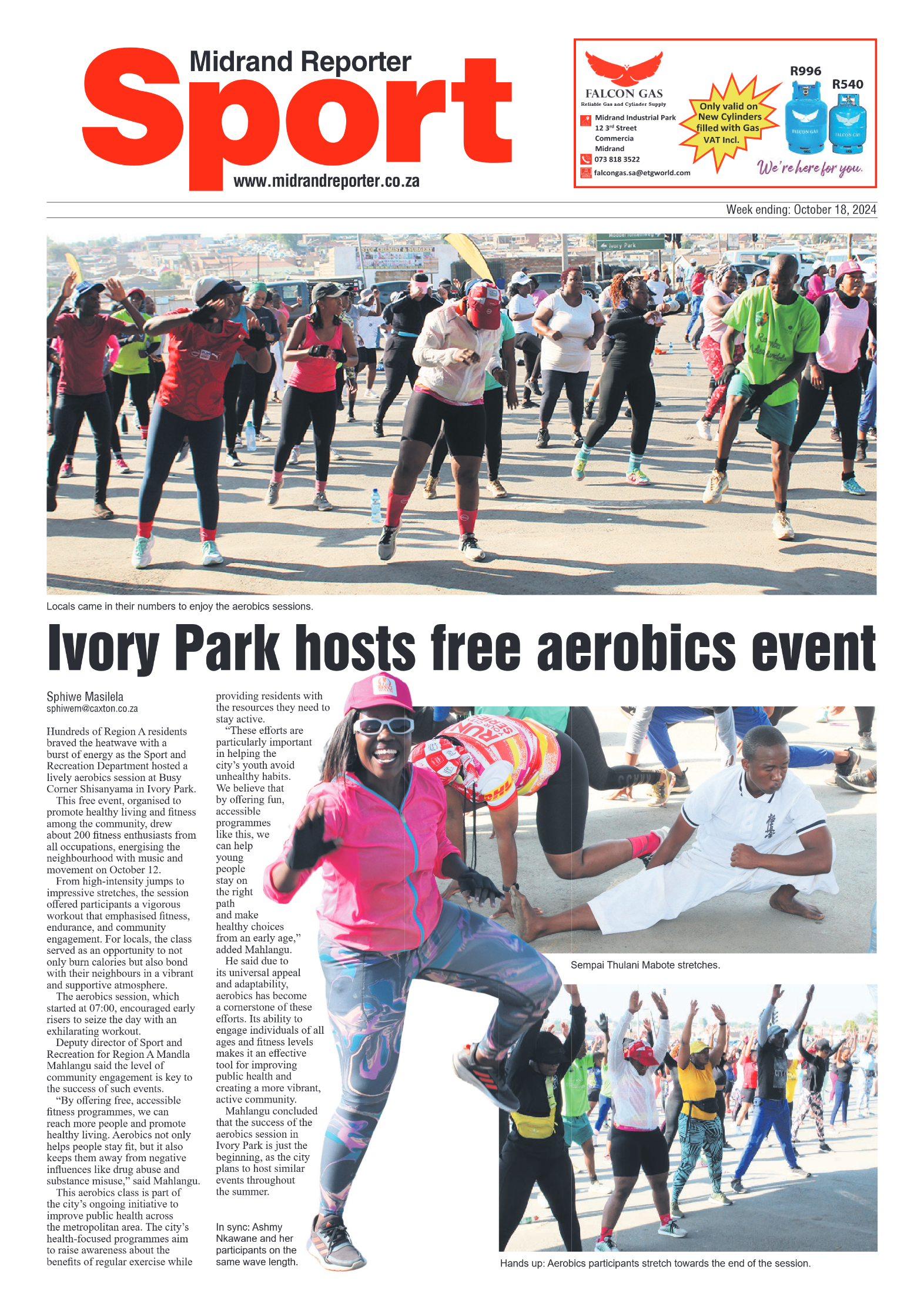 Midrand Reporter 18 October 2024 page 12