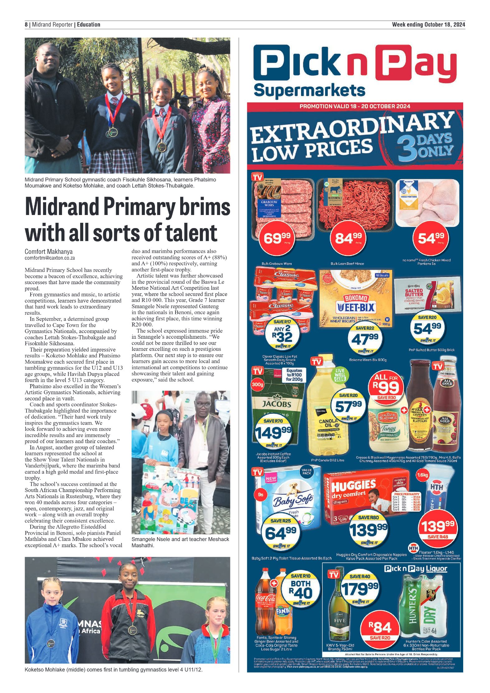 Midrand Reporter 18 October 2024 page 8