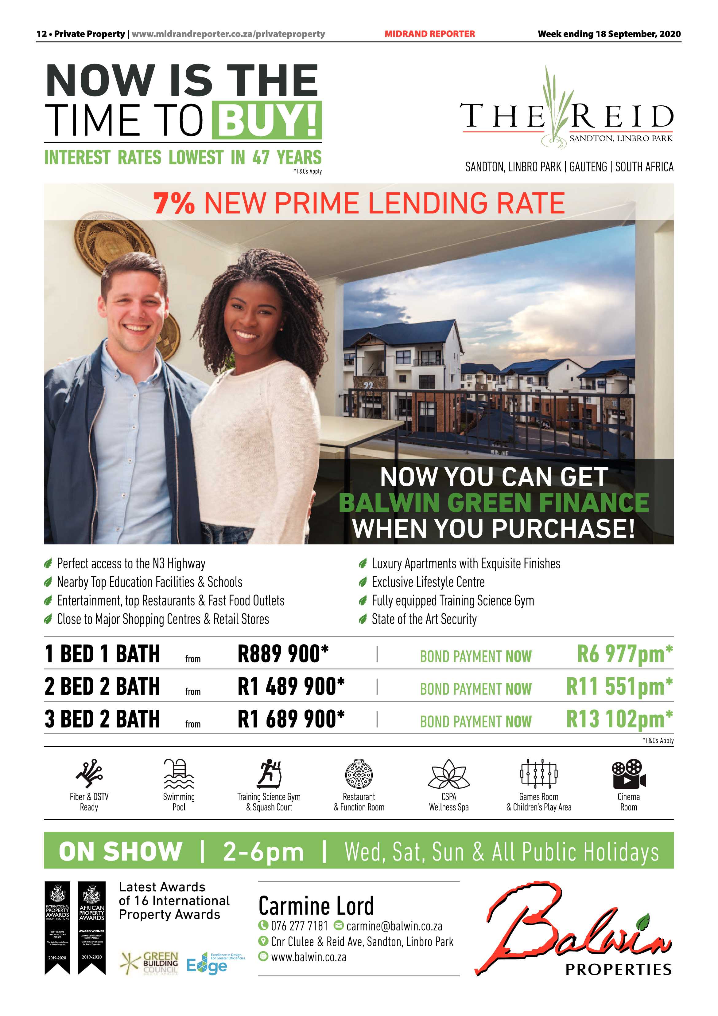 Midrand Reporter 18 September 2020 page 12