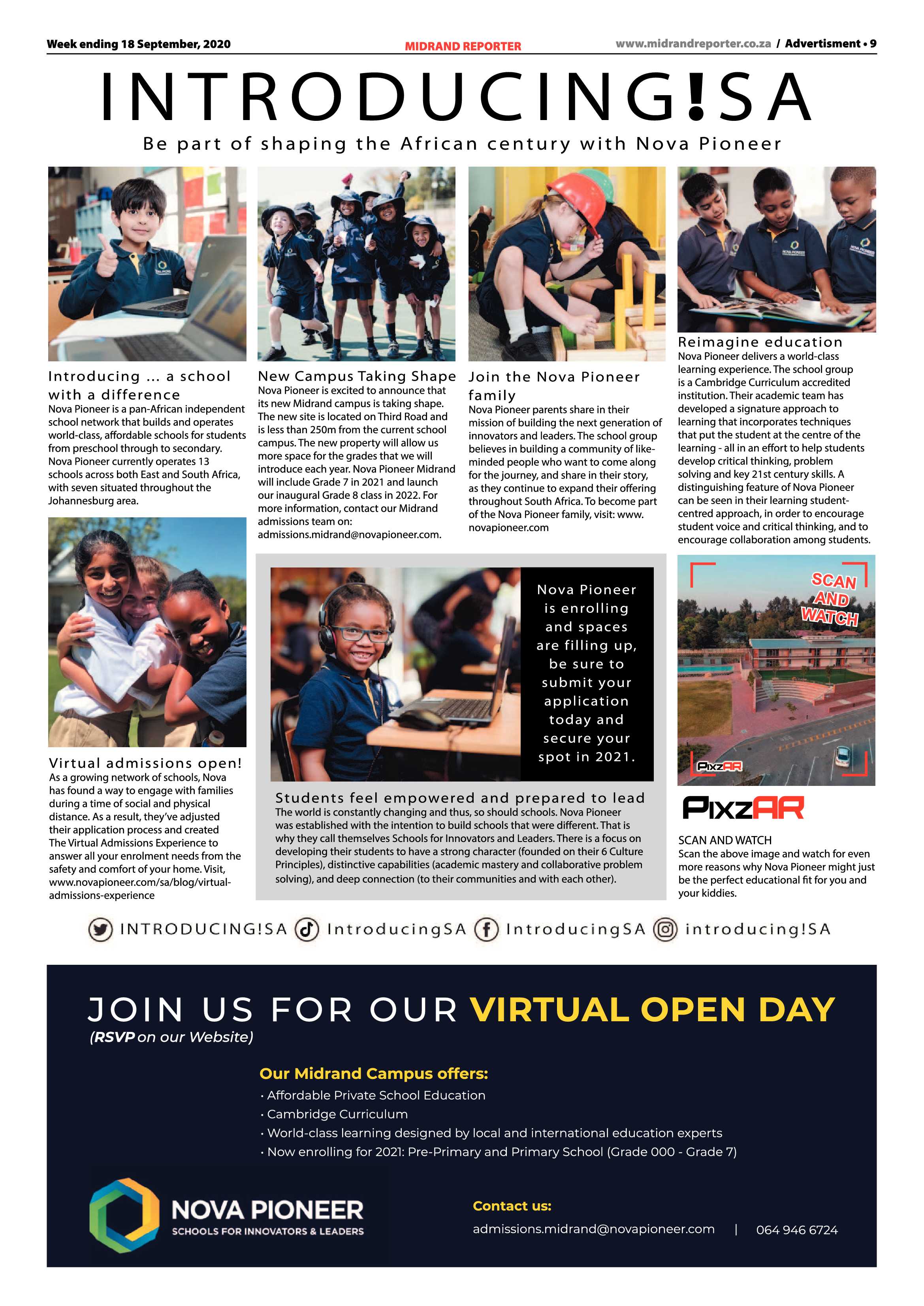 Midrand Reporter 18 September 2020 page 9