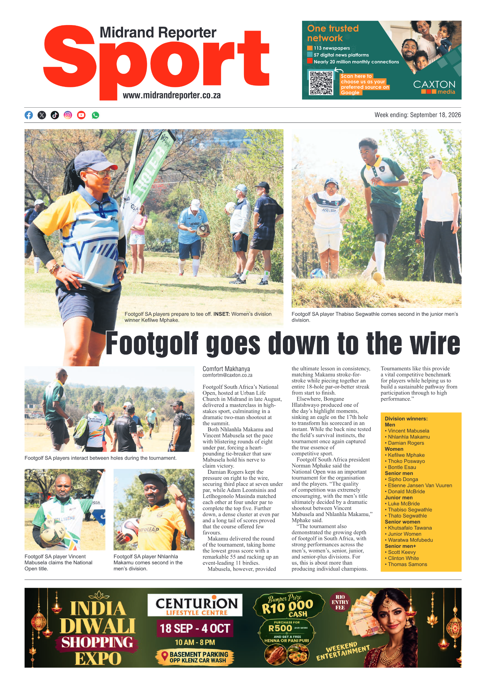 Midrand Reporter 18 September 2026 page 8