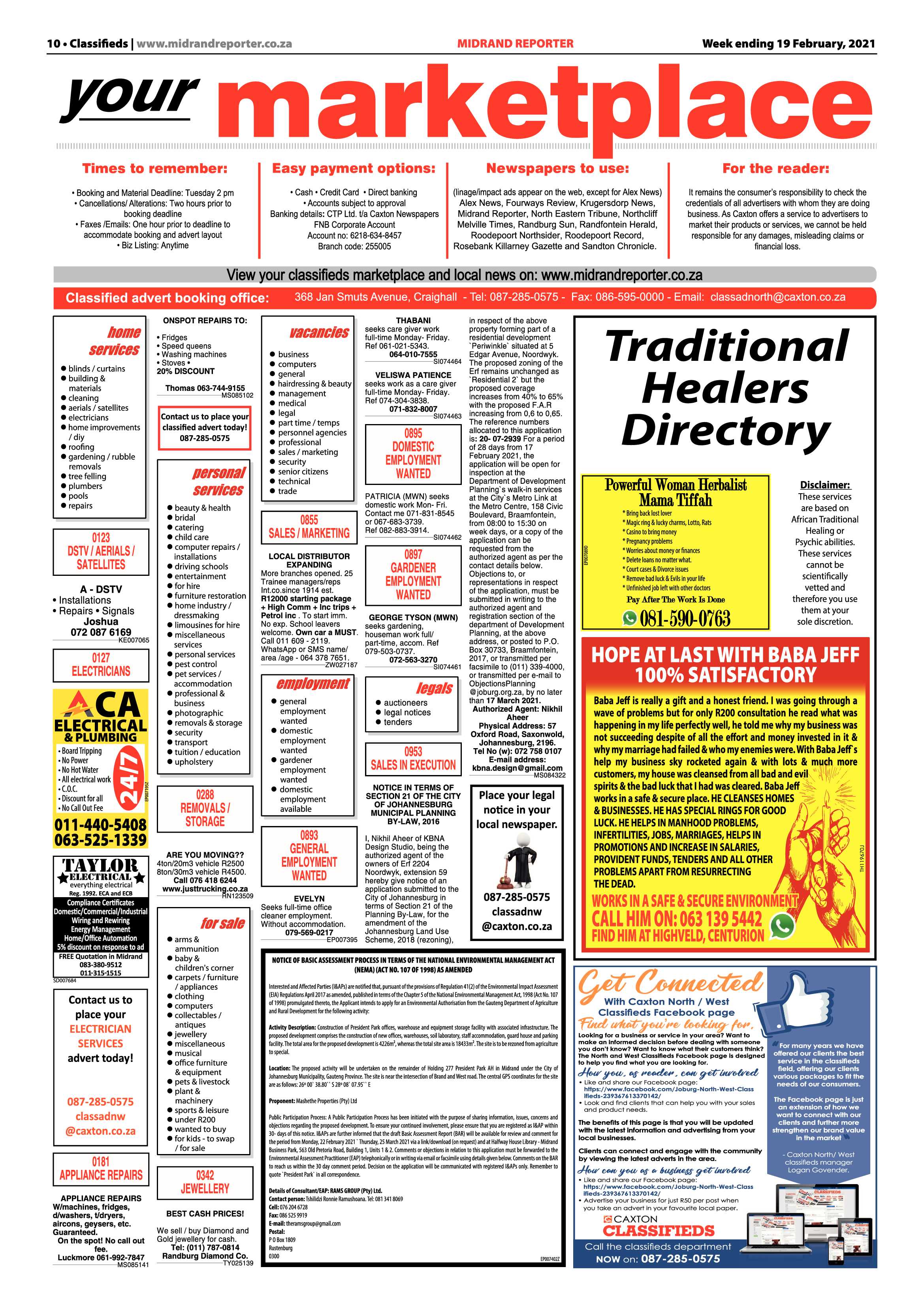Midrand Reporter 19 February 2021 page 10