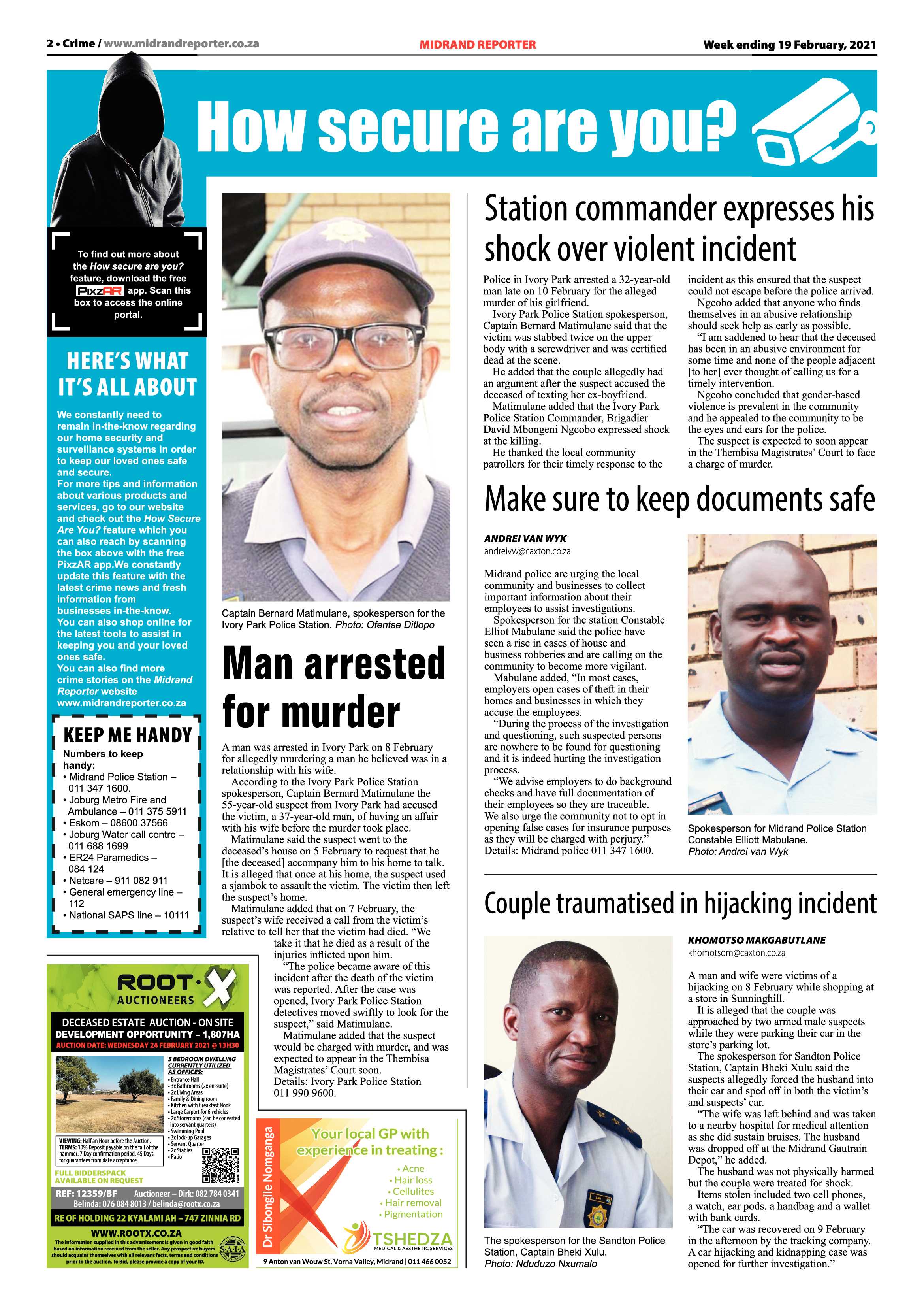 Midrand Reporter 19 February 2021 page 2