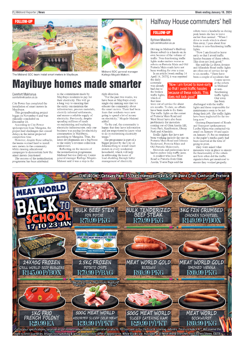 Midrand Reporter 19 Jan 2024 page 2
