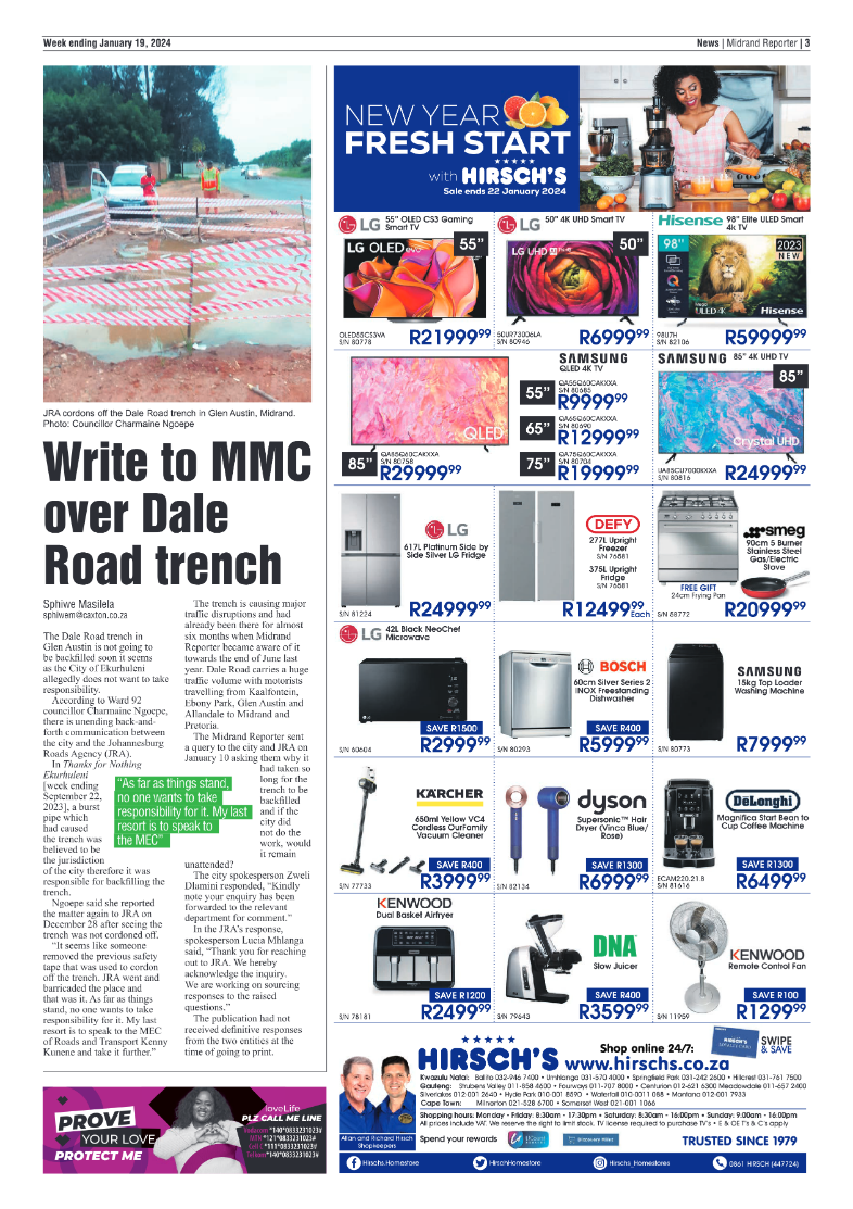 Midrand Reporter 19 Jan 2024 page 3