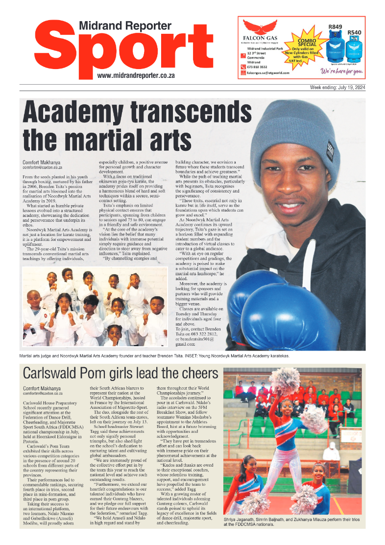 Midrand Reporter 19 July 2024 page 12